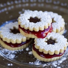 Gluten-Free Linzer Cookies - Strawberry 12 pcs